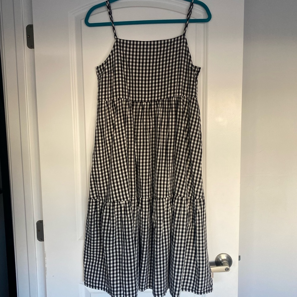 Plaid brixton midi dress